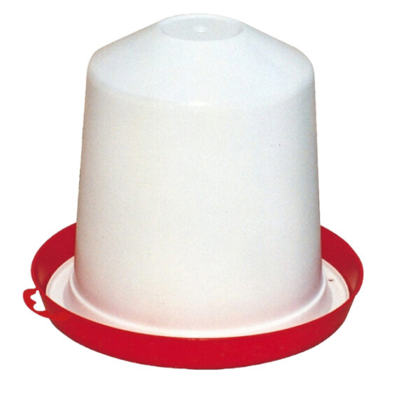 Cone-shaped plastic waterer