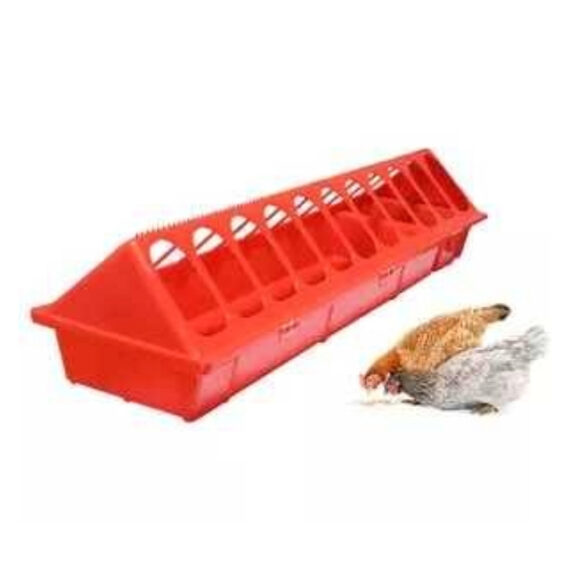 Anti-waste feeder for chickens